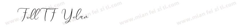华康华综体-Full_TF- Yolan字体转换